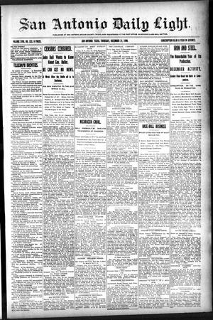 San Antonio Daily Light. (San Antonio, Tex.), Vol. 18, No. 323, Ed. 1 Thursday, December 21, 1899