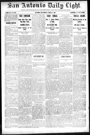 San Antonio Daily Light. (San Antonio, Tex.), Vol. 19, No. 33, Ed. 1 Wednesday, February 21, 1900