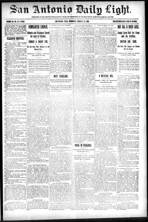 San Antonio Daily Light. (San Antonio, Tex.), Vol. 19, No. 40, Ed. 1 Wednesday, February 28, 1900