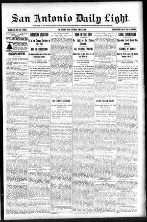 San Antonio Daily Light. (San Antonio, Tex.), Vol. 19, No. 185, Ed. 1 Saturday, June 23, 1900