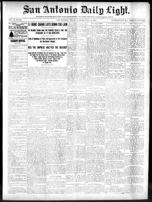 San Antonio Daily Light. (San Antonio, Tex.), Vol. 19, No. 214, Ed. 1 Tuesday, July 24, 1900