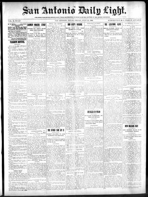 San Antonio Daily Light. (San Antonio, Tex.), Vol. 19, No. 217, Ed. 1 Friday, July 27, 1900