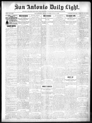 San Antonio Daily Light. (San Antonio, Tex.), Vol. 19, No. 221, Ed. 1 Tuesday, July 31, 1900