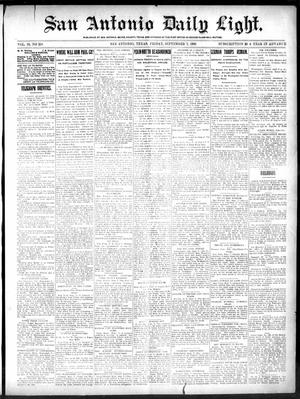 San Antonio Daily Light. (San Antonio, Tex.), Vol. 19, No. 258, Ed. 1 Friday, September 7, 1900