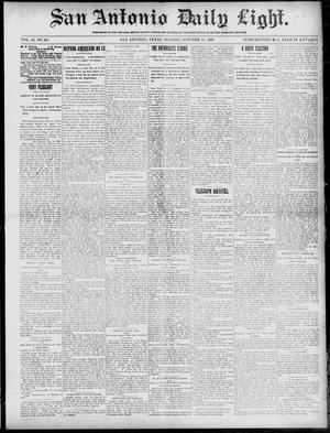 San Antonio Daily Light. (San Antonio, Tex.), Vol. 19, No. 296, Ed. 1 Monday, October 15, 1900