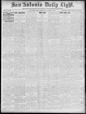 San Antonio Daily Light. (San Antonio, Tex.), Vol. 19, No. 298, Ed. 1 Wednesday, October 17, 1900