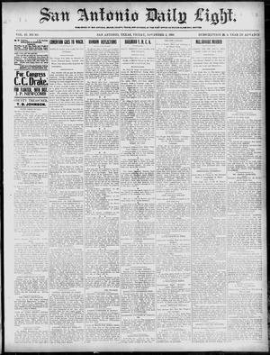 San Antonio Daily Light. (San Antonio, Tex.), Vol. 19, No. 305, Ed. 1 Friday, November 2, 1900