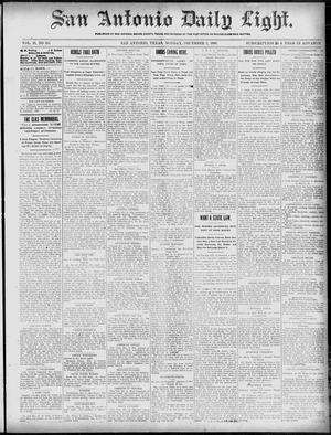 San Antonio Daily Light. (San Antonio, Tex.), Vol. 19, No. 334, Ed. 1 Monday, December 3, 1900
