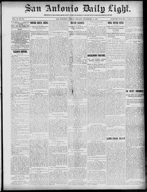 San Antonio Daily Light. (San Antonio, Tex.), Vol. 19, No. 345, Ed. 1 Friday, December 14, 1900