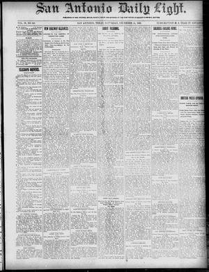 San Antonio Daily Light. (San Antonio, Tex.), Vol. 19, No. 346, Ed. 1 Saturday, December 15, 1900
