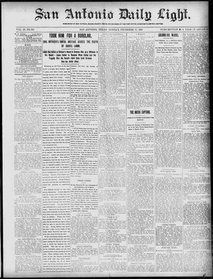 San Antonio Daily Light. (San Antonio, Tex.), Vol. 19, No. 348, Ed. 1 Monday, December 17, 1900