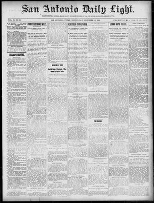 San Antonio Daily Light. (San Antonio, Tex.), Vol. 19, No. 350, Ed. 1 Wednesday, December 19, 1900
