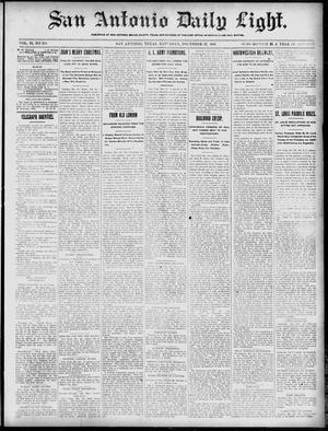 San Antonio Daily Light. (San Antonio, Tex.), Vol. 19, No. 353, Ed. 1 Saturday, December 22, 1900