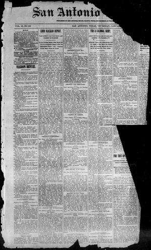San Antonio Daily Light. (San Antonio, Tex.), Vol. 19, No. 342, Ed. 1 Thursday, January 3, 1901
