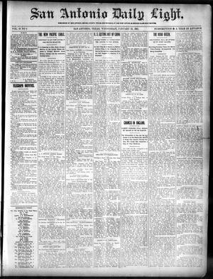 San Antonio Daily Light. (San Antonio, Tex.), Vol. 20, No. 4, Ed. 1 Wednesday, January 23, 1901