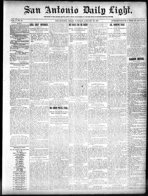 San Antonio Daily Light. (San Antonio, Tex.), Vol. 20, No. 10, Ed. 1 Tuesday, January 29, 1901