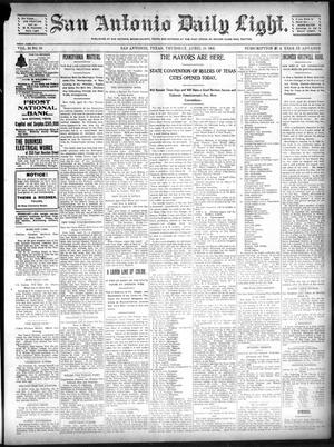 San Antonio Daily Light. (San Antonio, Tex.), Vol. 20, No. 89, Ed. 1 Thursday, April 18, 1901
