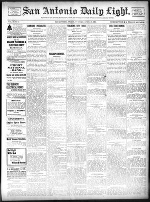 San Antonio Daily Light. (San Antonio, Tex.), Vol. 20, No. 94, Ed. 1 Tuesday, April 23, 1901