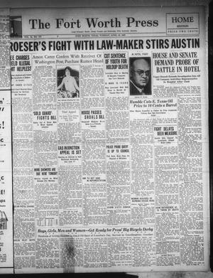 The Fort Worth Press (Fort Worth, Tex.), Vol. 12, No. 172, Ed. 1 Tuesday, April 25, 1933