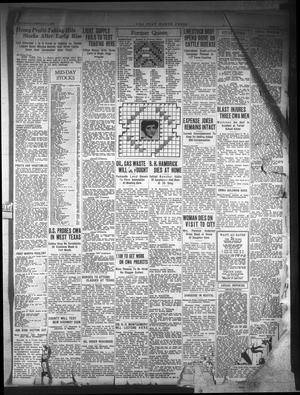 The Fort Worth Press (Fort Worth, Tex.), Vol. [13], No. [105], Ed. 1 Thursday, February 1, 1934