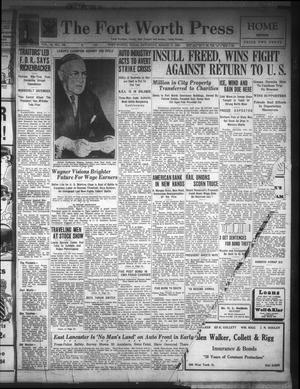 The Fort Worth Press (Fort Worth, Tex.), Vol. 13, No. 143, Ed. 1 Saturday, March 17, 1934