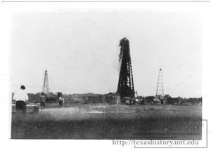 Primary view of object titled '[Oil Well Coming In]'.