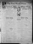 Thumbnail image of item number 1 in: 'The Fort Worth Press (Fort Worth, Tex.), Vol. 13, No. 296, Ed. 1 Thursday, September 13, 1934'.