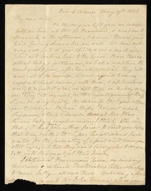 [Letter from Elizabeth Upshur Teackle to her sister, Ann Upshur Eyre, May 19, 1828]