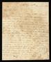 Primary view of [Letter from Ann Upshur Eyre to her sister, Elizabeth Upshur Teackle, August 20, 1828]