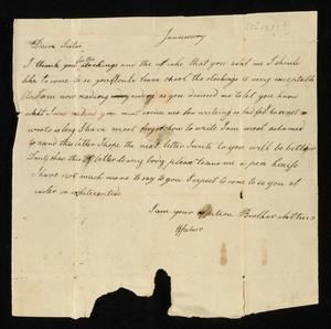 [Letter from Arthur Upshur to his sister, Ann Upshur Eyre]