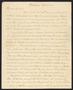 Thumbnail image of item number 1 in: '[Letter from Elizabeth Upshur Teackle to her husband, Littleton Dennis Teackle, February 2, 1833]'.