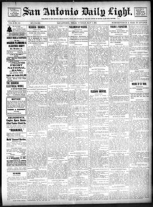San Antonio Daily Light. (San Antonio, Tex.), Vol. 20, No. 108, Ed. 1 Tuesday, May 7, 1901
