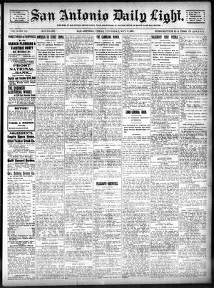 San Antonio Daily Light. (San Antonio, Tex.), Vol. 20, No. 110, Ed. 1 Thursday, May 9, 1901