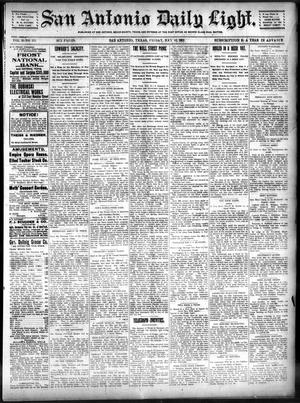 San Antonio Daily Light. (San Antonio, Tex.), Vol. 20, No. 111, Ed. 1 Friday, May 10, 1901