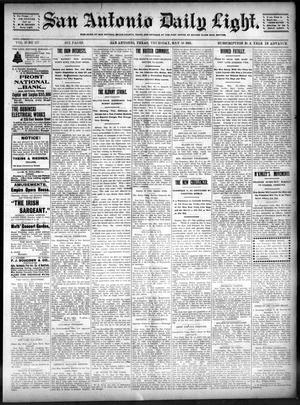 San Antonio Daily Light. (San Antonio, Tex.), Vol. 20, No. 117, Ed. 1 Thursday, May 16, 1901