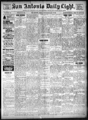 San Antonio Daily Light. (San Antonio, Tex.), Vol. 20, No. 130, Ed. 1 Wednesday, May 29, 1901