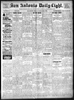 San Antonio Daily Light. (San Antonio, Tex.), Vol. 20, No. 131, Ed. 1 Thursday, May 30, 1901