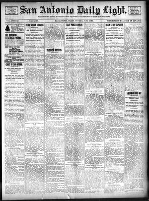 San Antonio Daily Light. (San Antonio, Tex.), Vol. 20, No. 136, Ed. 1 Monday, June 3, 1901