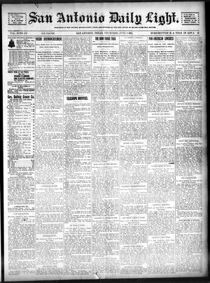 San Antonio Daily Light. (San Antonio, Tex.), Vol. 20, No. 139, Ed. 1 Thursday, June 6, 1901