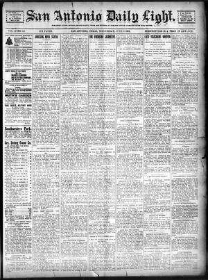 San Antonio Daily Light. (San Antonio, Tex.), Vol. 20, No. 145, Ed. 1 Wednesday, June 12, 1901