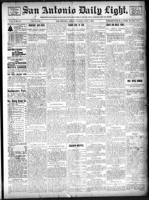San Antonio Daily Light. (San Antonio, Tex.), Vol. 20, No. 147, Ed. 1 Friday, June 14, 1901