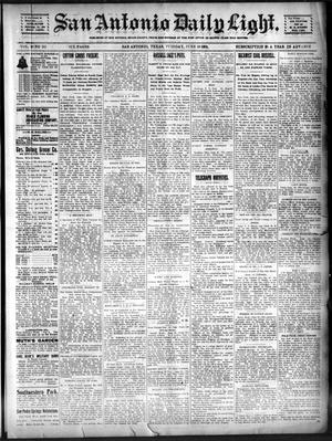 San Antonio Daily Light. (San Antonio, Tex.), Vol. 20, No. 151, Ed. 1 Tuesday, June 18, 1901