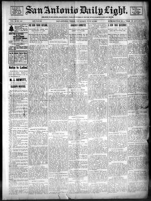 San Antonio Daily Light. (San Antonio, Tex.), Vol. 20, No. 153, Ed. 1 Thursday, June 20, 1901