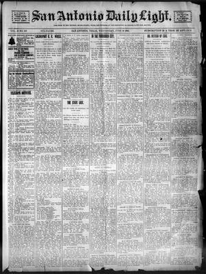 San Antonio Daily Light. (San Antonio, Tex.), Vol. 20, No. 159, Ed. 1 Wednesday, June 26, 1901