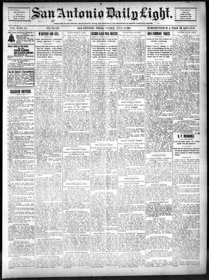 San Antonio Daily Light. (San Antonio, Tex.), Vol. 20, No. 174, Ed. 1 Friday, July 12, 1901