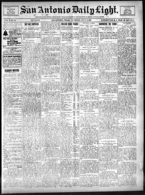 San Antonio Daily Light. (San Antonio, Tex.), Vol. 20, No. 180, Ed. 1 Thursday, July 18, 1901