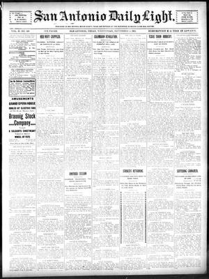 San Antonio Daily Light. (San Antonio, Tex.), Vol. 20, No. 229, Ed. 1 Wednesday, September 4, 1901