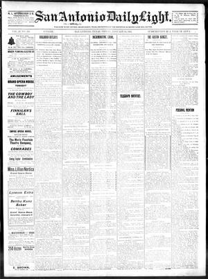 San Antonio Daily Light. (San Antonio, Tex.), Vol. 20, No. 350, Ed. 1 Friday, January 10, 1902