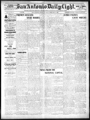 San Antonio Daily Light. (San Antonio, Tex.), Vol. 21, No. 27, Ed. 1 Saturday, February 15, 1902