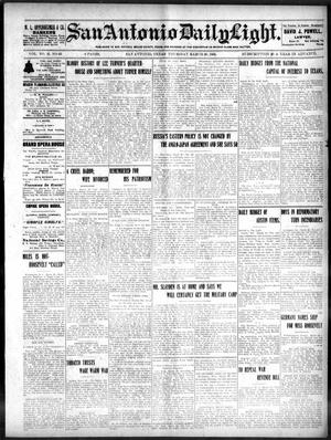 San Antonio Daily Light. (San Antonio, Tex.), Vol. 21, No. 60, Ed. 1 Thursday, March 20, 1902